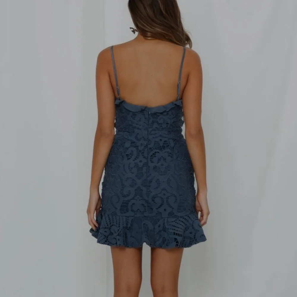 WHAT MATTERS THE MOST DRESS MIDNIGHT BLUE - Picture 4 of 8
